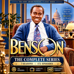 BENSON THE COMPLETE SERIES | 7 SEASONS| 172 EPISODES