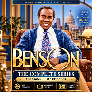 BENSON THE COMPLETE SERIES | 7 SEASONS| 172 EPISODES