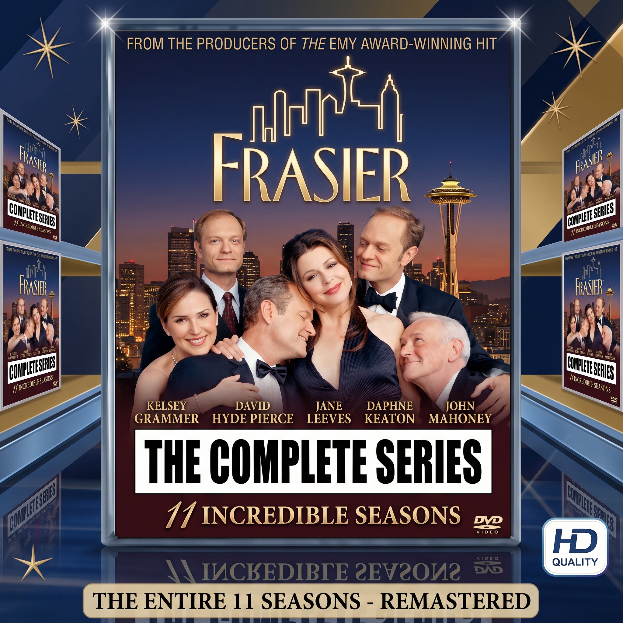 Frasier – The Complete Classic TV Series | All 11 Seasons | 264 Episodes | Classic Comedy Sitcom Collection