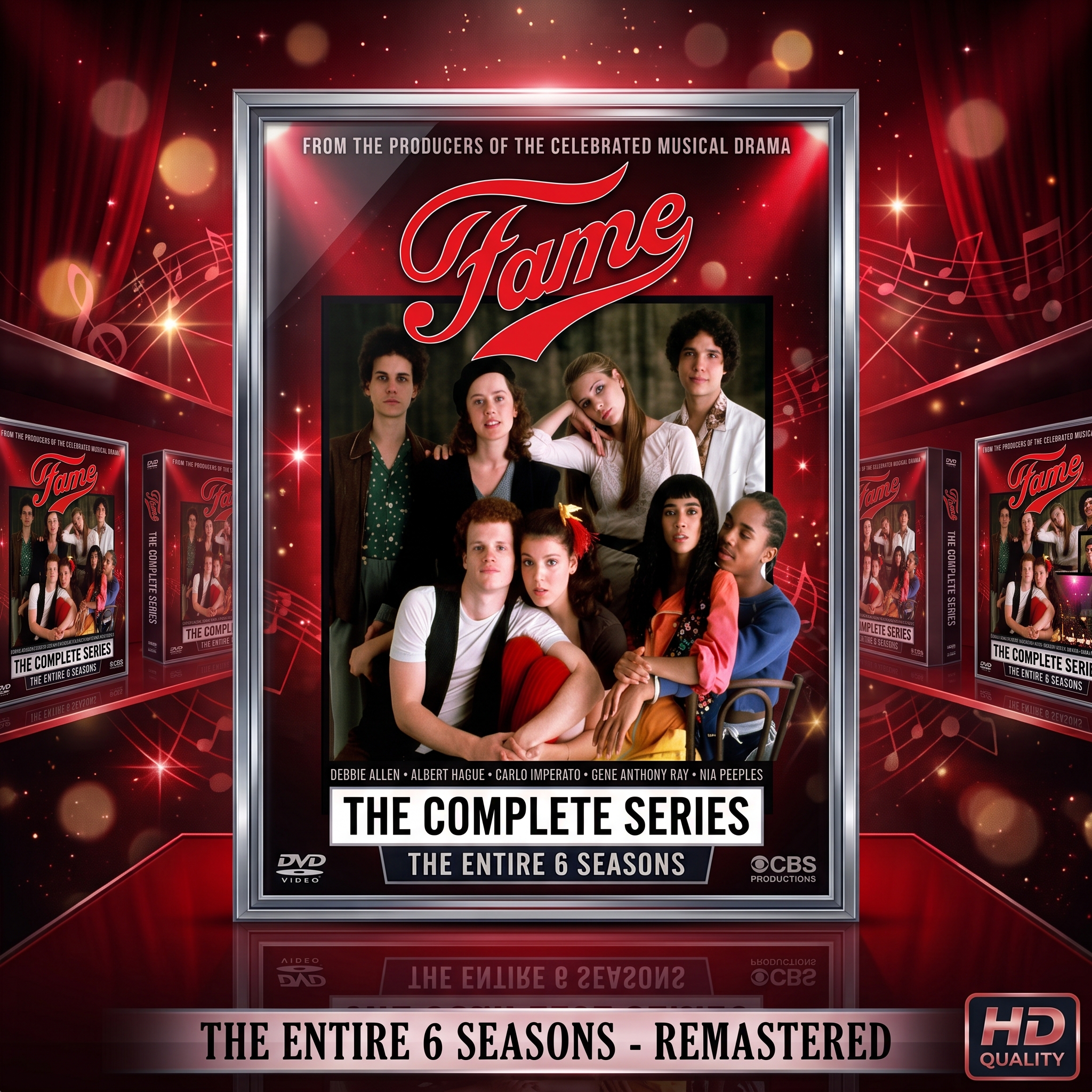 FAME THE COMPLETE SERIES – THE ENTIRE 6 SEASONS.