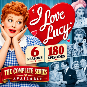 I Love Lucy – The Complete Series | All 6 Seasons | 180 Episodes | Classic Comedy TV Show
